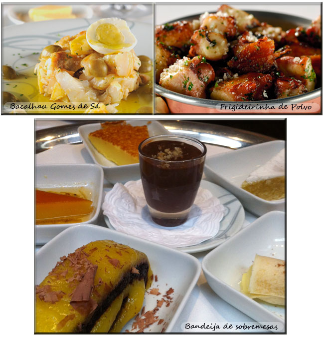 Um restaurante super bacana que eu fui conhecer esta semana em São Paulo é o Trindade. O restaurante que já existe a 4 anos na badalada rua Amauri deu uma repaginada no ano passado reabriu mais moderno com um ambiente maior e mais moderno. O restaurante portugues aposta em toques modernos da gastronomia internacional sem perder a sua essensia da gastronomia portuguesa. O ambiente é super cool, mas a grande sensação é o bar. Ele é lindo e roxo, e tem uma iluminacão de led que realmente transforma o ambiente. Eu adorei! O couvert é bem caprichado. Muitas coisas gostosinhas como croquete de carne, bolinho de bacalhau, risoles de camarão e pasteizinhos de bacalhau, além de paezinhos e pates. Como prato principal, o famoso Bacalhau Nunca Chega é o carro chefe, junto de outros pratos tipicos como Bacalhau à Proença, Arroz de Polvo à Caio, Camarão com laminas de alho e azeite e outros. E para sobremesa se você também é fã da Sericaia do Alentejo, pode pedir sem medo. Muito boa e doce na medida certa. É um bom lugar para qualquer hora, almoço ou jantar . O serviço também é muito atencioso. Vale a visita. Rua Amauri, 328 – Itaim Bibi Tel: 11 3079-4819