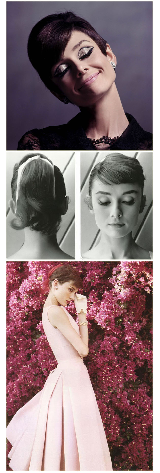 Audrey hepburn, frases, inspirações, maquiagem